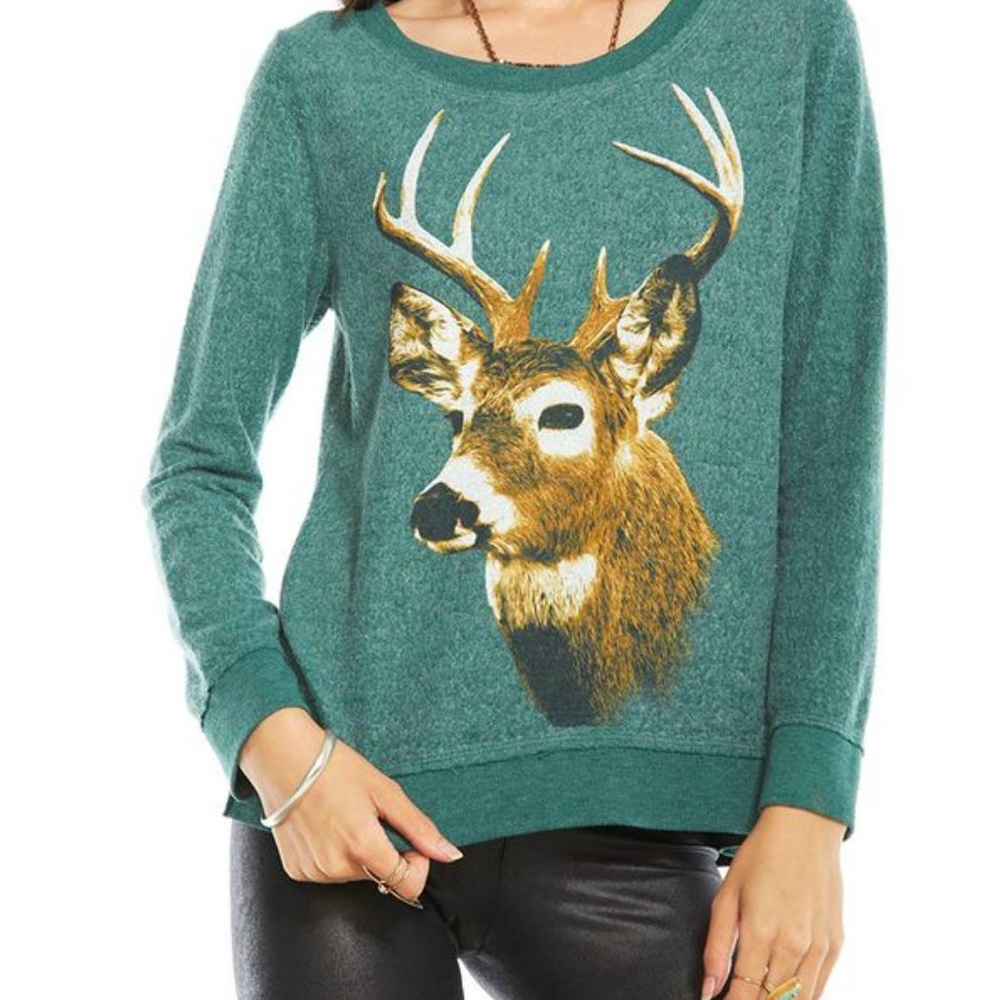 Chaser | Deer Long Sleeve Top